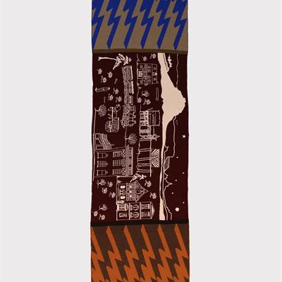 Esheep Town Blanket Scarf